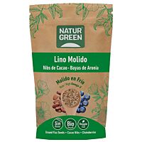 Naturgreen semillas de lino, nibs de cacao y aronia eco 225 g