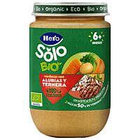 Hero Baby Solo tarrito de puré de ternera eco (+6 meses) 190 g