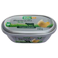 HiperDino mantequilla de Irlanda sin sal 250 g