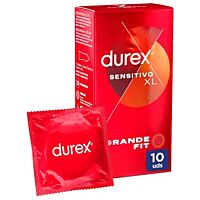 Durex preservativo sensitivo suave XL 10 ud