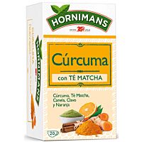 Hornmans té matcha con cúrcuma 20 ud