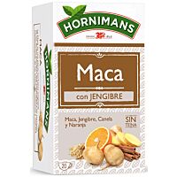 Hornimans infusión maca con jengibre 20 ud