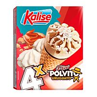 Kalise Pivot helado sabor polvito uruguayo 4 x 70 g