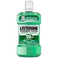 Listerine enjuague bucal dientes y encías 500 ml