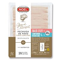 Noel pechuga de pavo finas lonchas 170 g