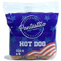 Pantástico pan de Hotdog 6 ud