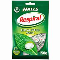 Halls Respiral caramelos de mentol sin gluten 150 g