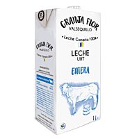 Granja Flor Valsequillo leche entera uht 1 l