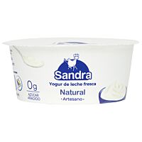 Sandra yogur natural 125 g