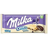 Milka tableta de chocolate con Oreo blanco 100 g