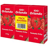 Orlando tomate frito 3 x 350 ml