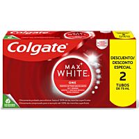Colgate Max White one pasta de dientes blanqueadora 2 x 75 ml