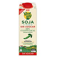 Vivesoy bebida de soja sin azúcar 1 l