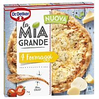 Dr. Oetker La Mia Grande pizza de 4 quesos 400 g