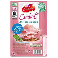 Campofrio Cuida-t+ jamón cocido lon 65 g