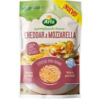 Arla Finello queso rallado cheddar y mozzarella 150 g