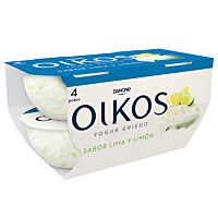 Danone Oikos yogur  griego sabor lima limón pack 4 x 110 g