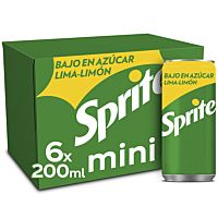 Sprite refresco de lima y limón mini 6 x 20 cl