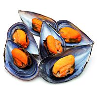 Mejillones media concha congelados cocidos 900 g