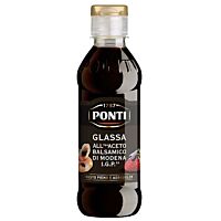 Ponti Glassa crema de vinagre balsámico de módena 250 g