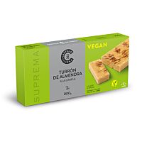 Castillo de Jijona turrón duro de almendra imperian vegano 200 g