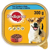 Pedigree perro cordero y pollo 300 g