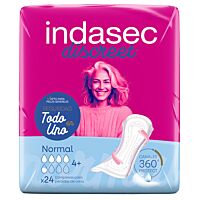 Indasec Discreet compresa normal 24 ud