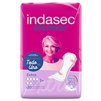 Indasec Discreet compresa extra 20 ud