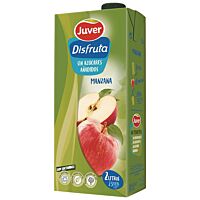 Juver Disfruta bebida de manzana sin azúcares añadidos 2 l