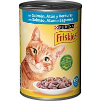 Friskies gato atún salmón 400 g