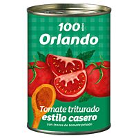 Orlando tomate triturado estilo casero 400 g