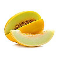 Melón amarillo partido al peso