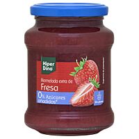 HiperDino mermelada de fresa diet 350 g