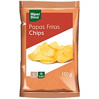 HiperDino papas fritas tradicionales 150 g
