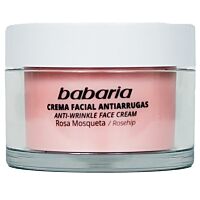 Babaria crema facial antiarrugas rosa mosqueta 50 ml