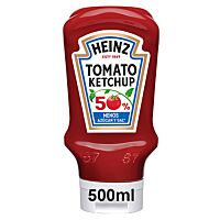 Heinz ketchup 50 % menos de azúcares 500 ml