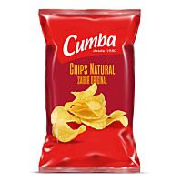 Cumba papas naturales con sal 160 g