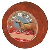 Islas canarias queso artesano semicurado pimentón