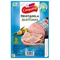 Campofrío mortadela aceituna lonchas 95 g