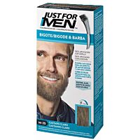 Just for Men bigote y barba castaño claro 15 ml