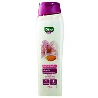 HiperDino gel baño de leche almendras 750 ml