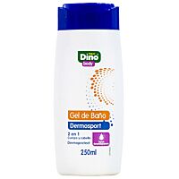 HiperDino gel de baño dermosport 250 ml