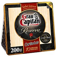 Gran Capitan queso reserva cortadas 200 g