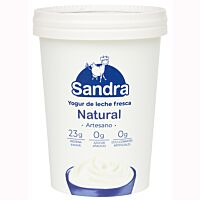 Sandra yogur natural 500 g