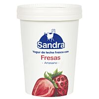 Sandra yogur con fresas 500 g