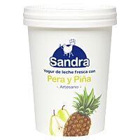 Sandra yogur con pera y piña 500 g