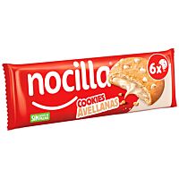 Nocilla galletas rellenas de crema blanca 6 x 120 g