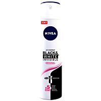 Nivea desodorante black and white invisible original spray 200 ml