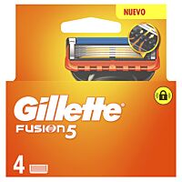 Gillette recambio fusion5 hombre 4 ud