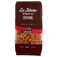 La Isleña macarrones espirales integrales 500 g